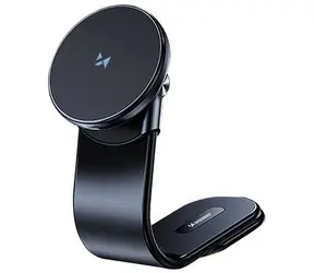 Wozinsky WCZ2Y2S černá / Držák telefonu do auta / Magnetický / MagSafe / Indukční nabíjení 15W