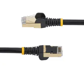 StarTech CAT6A 7m černá / Síťový kabel / stíněný / RJ-45 / PoE