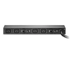 APC Rack PDU Basic 0-1U černá / Rozvodný panel PDU / 32 A / 4x C19 / 200-240 V / 7680 W