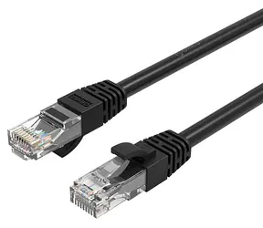 Orico PUG-C6 černá / Patch kabel / Cat 6 UTP / RJ45 / 40 m / Kulatý