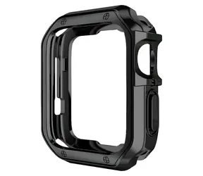 Hurtel Soft Strong Watch černá / Kryt / Apple Watch 41mm Series 7/8/9