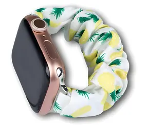 Hurtel Gumový řemínek Ananas pro Apple Watch 38/40/41mm / Řemínek / Motiv ananas