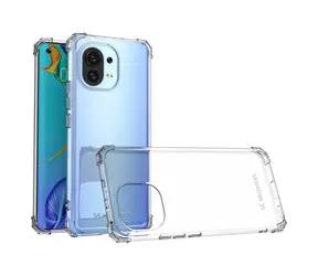 Wozinsky Anti Shock pro Xiaomi Mi 11 transparentní / Pouzdro / Vojenský standard odolnosti
