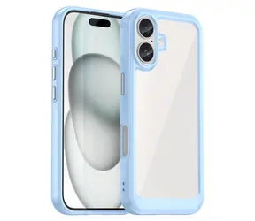 Hurtel Outer Space Case modrá / Kryt / Apple iPhone 16 Plus / Gelový rámeček