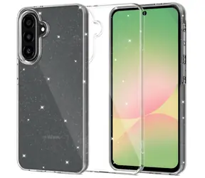 Tech-Protect FlexAir transparentní/glitr / Kryt / Samsung Galaxy A36 / A37 5G