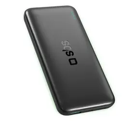 SBS Infinity Power Bank 10000 mAh černá / Powerbanka / 10 W / LiFePO4 baterie / USB-A, USB-C