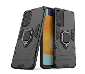 Hurtel Ring Armor hybridní kryt s magnetickým držákem černá / Kryt / Samsung Galaxy A73 / odolný