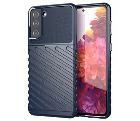Hurtel Thunder Case modrá / Odolný kryt pro Samsung Galaxy S22+ / Flexibilní