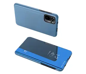 Hurtel Clear View Case pro Xiaomi Redmi Note 11 Pro+ 5G modrá / Pouzdro / flipové / průhledné