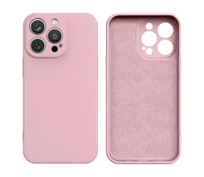 Hurtel Silicone Case růžová / Kryt / Apple iPhone 14 Plus / Silikon