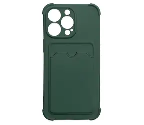 Hurtel Card Armor kryt na karty pro Xiaomi Redmi Note 9 zelená / Kryt / Silikonový / Držák na kartu