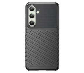 Hurtel Thunder Case černá / Pouzdro / pro Samsung Galaxy S24 FE / silikonové