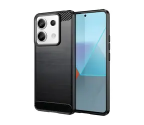 Hurtel Carbon Case pro Xiaomi Redmi Note 13 Pro černá / Zadní kryt / Karbonový vzhled