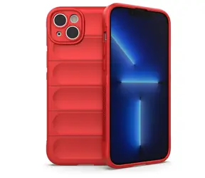 Hurtel Magic Shield Case červený / Ochranný kryt / Apple iPhone 14 Plus / Ohebný, odolný