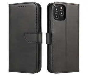 Hurtel Magnet elegantní pouzdro pro Huawei Nova 8 černá / Pouzdro / Magnetické / Funkce stojánku