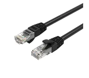 Orico PUG-C6 černá / Síťový kabel / CAT6 / RJ45 / kulatý / 20 m
