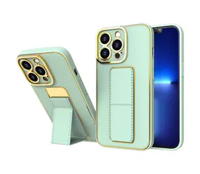 Hurtel Kickstand Case zelená / Pouzdro se stojánkem / Apple iPhone 13 Pro