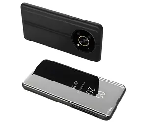 Hurtel Clear View Case černá / Flipové pouzdro / Honor X9, X9 5G, X30, Magic4 Lite