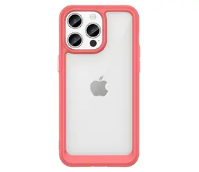 Hurtel Outer Space červená / Pouzdro / Apple iPhone 15 Pro / Vyztužené