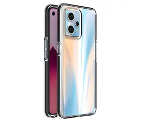 Hurtel Spring Case pouzdro pro Realme 9 Pro+ a Realme 9 černé / Pouzdro / Silikonové / Rámeček