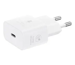 Samsung EP-T2510EWE bílá / Cestovní nabíječka / USB-C / 25W