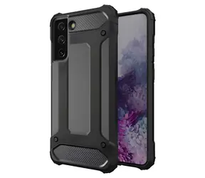 Hurtel Hybrid Armor ochranný kryt pro Samsung Galaxy S22+ černá / Ochranný kryt / Samsung Galaxy S22+