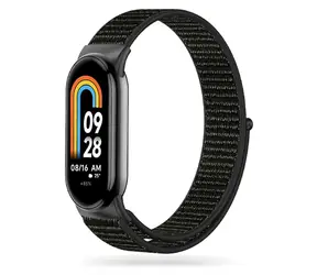 Tech-Protect Nylon Strap černá / Řemínek / pro Xiaomi Smart Band 8, 8 NFC / nylonový