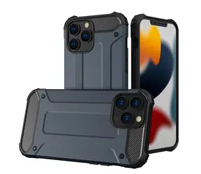 Hurtel Hybrid Armor modrá / Kryt / Apple iPhone 14 Pro / Odolný hybridní materiál