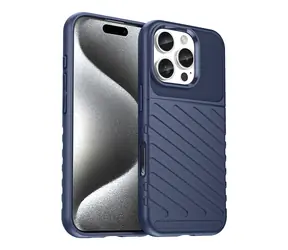 Hurtel Thunder Case pro Apple iPhone 16 Pro modrá / Kryt / Silikon