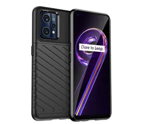 Hurtel Thunder Case černá / Kryt pro Realme 9 Pro+ / Odolný, ohebný