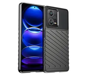 Hurtel Thunder Case pro Xiaomi Redmi Note 12 Pro+ černá / Pouzdro / Silikonové armor