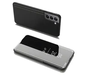 Hurtel Clear View Case černá / Flipové pouzdro s okénkem / Samsung Galaxy S22+
