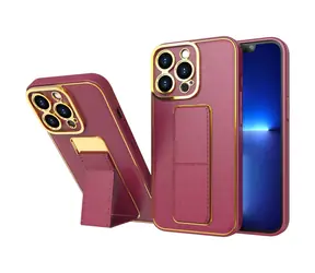 Hurtel Kickstand Case pro Apple iPhone 13 Pro červená / Pouzdro / Se stojánkem
