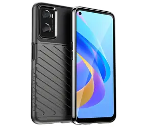 Hurtel Thunder Case černá / Kryt / Oppo A76 / Oppo A36 / Realme 9i
