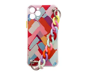 Hurtel Color Chain Case vícebarevná (3) / Kryt / Samsung Galaxy S21+ 5G