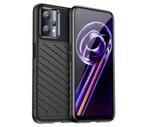 Hurtel Thunder Case černá / Kryt / Realme 9 Pro / Odolný / Flexibilní