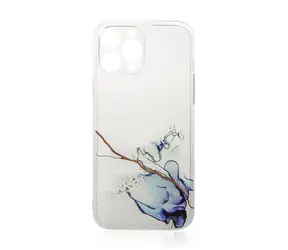 Hurtel Marble Case modrá / Pouzdro / Xiaomi Redmi Note 11 / gelové / mramorový vzor