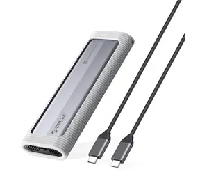 Orico AXM2-G2 externí box pro M.2 NVMe SSD šedá / 10 Gb/s / USB-C