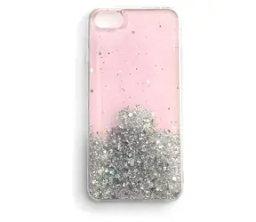 Wozinsky Star Glitter třpytivý kryt růžová / Kryt / Xiaomi Redmi K40 Pro+, K40 Pro, K40, Poco F3