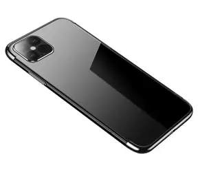 Hurtel Clear Color černá / Ochranný kryt / Xiaomi Redmi Note 11 Pro 5G / gelový s kovovým rámečkem