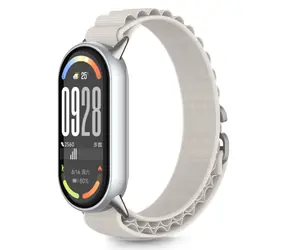 Tech-Protect Nylon Pro Strap béžová / Řemínek / pro Xiaomi Smart Band 8, 9, 10 / NFC