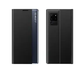 Hurtel New Sleep Case černá / Pouzdro pro Samsung Galaxy A73 / s klopou a stojánkem