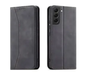 Hurtel Magnetické flipové pouzdro pro Samsung Galaxy S23+ černá / Pouzdro / Magnetické / Flip
