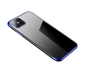 Hurtel Clear Color Case modrá / Kryt / Apple iPhone 13 mini