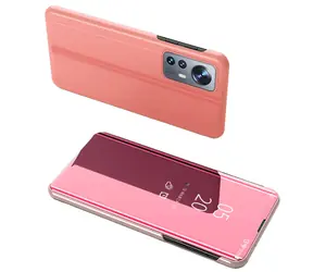 Hurtel Clear View Case s klopou růžová