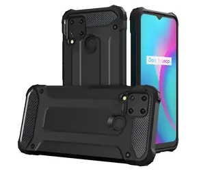 Hurtel Hybrid Armor černá / Ochranný kryt / Odolný / Realme 10 5G, Realme 9i 5G