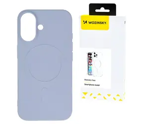 Wozinsky Liquid Silicone Case Samsung Galaxy S24 FE fialová / Kryt / MagSafe / Silikon