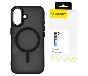 Wozinsky Fashion Case MagSafe černá / Zadní kryt / Samsung Galaxy S25+ / MagSafe