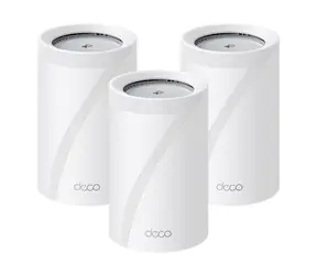 TP-Link Deco BE65 Pro (2-pack) / Wi-Fi 7 systém MESH / Tri-band 9,3 Gb/s / 5 Gb/s porty / MLO