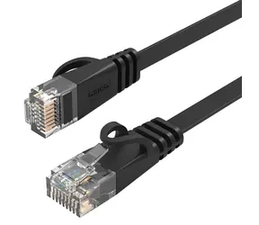 Orico PUG-C7B černá / Síťový kabel / Cat.7 / 20 m / RJ-45 / 10Gbps / Plochý